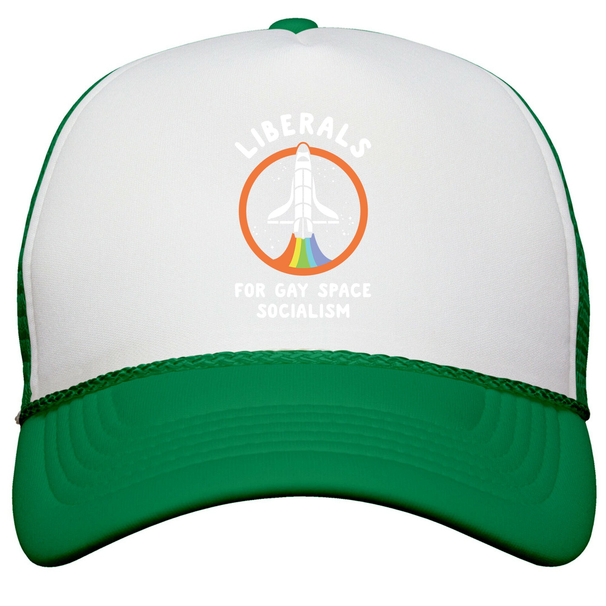 Liberals For Gay Space Socialism Snapback Trucker Hat