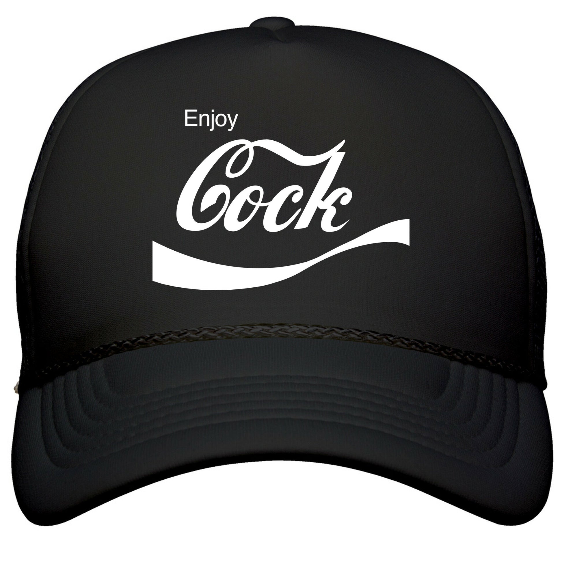 Enjoy Cock Snapback Trucker Hat