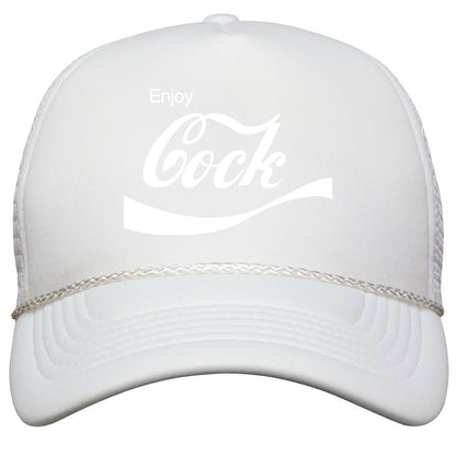 Enjoy Cock Snapback Trucker Hat