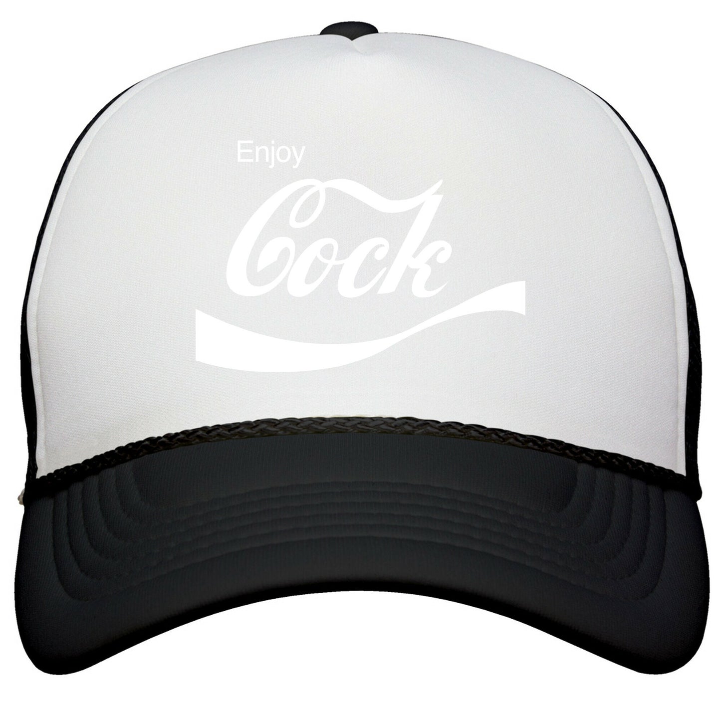 Enjoy Cock Snapback Trucker Hat