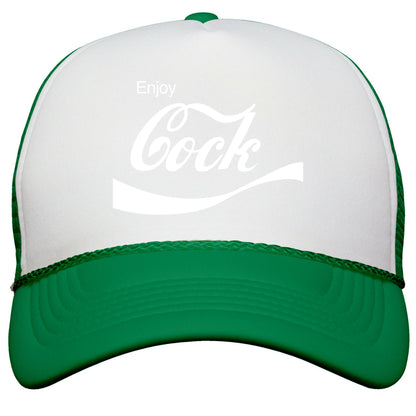 Enjoy Cock Snapback Trucker Hat