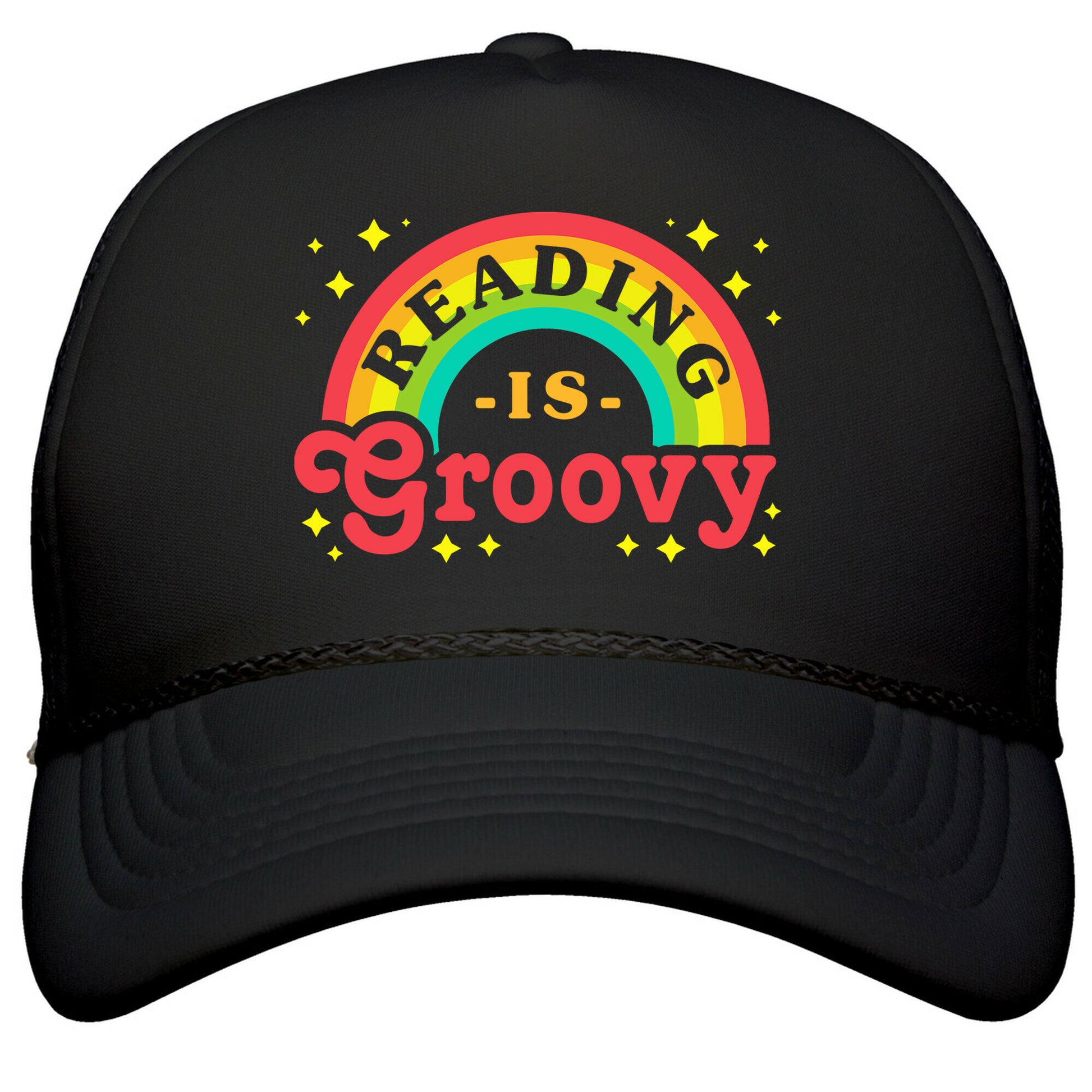 Reading is Groovy Snapback Trucker Hat