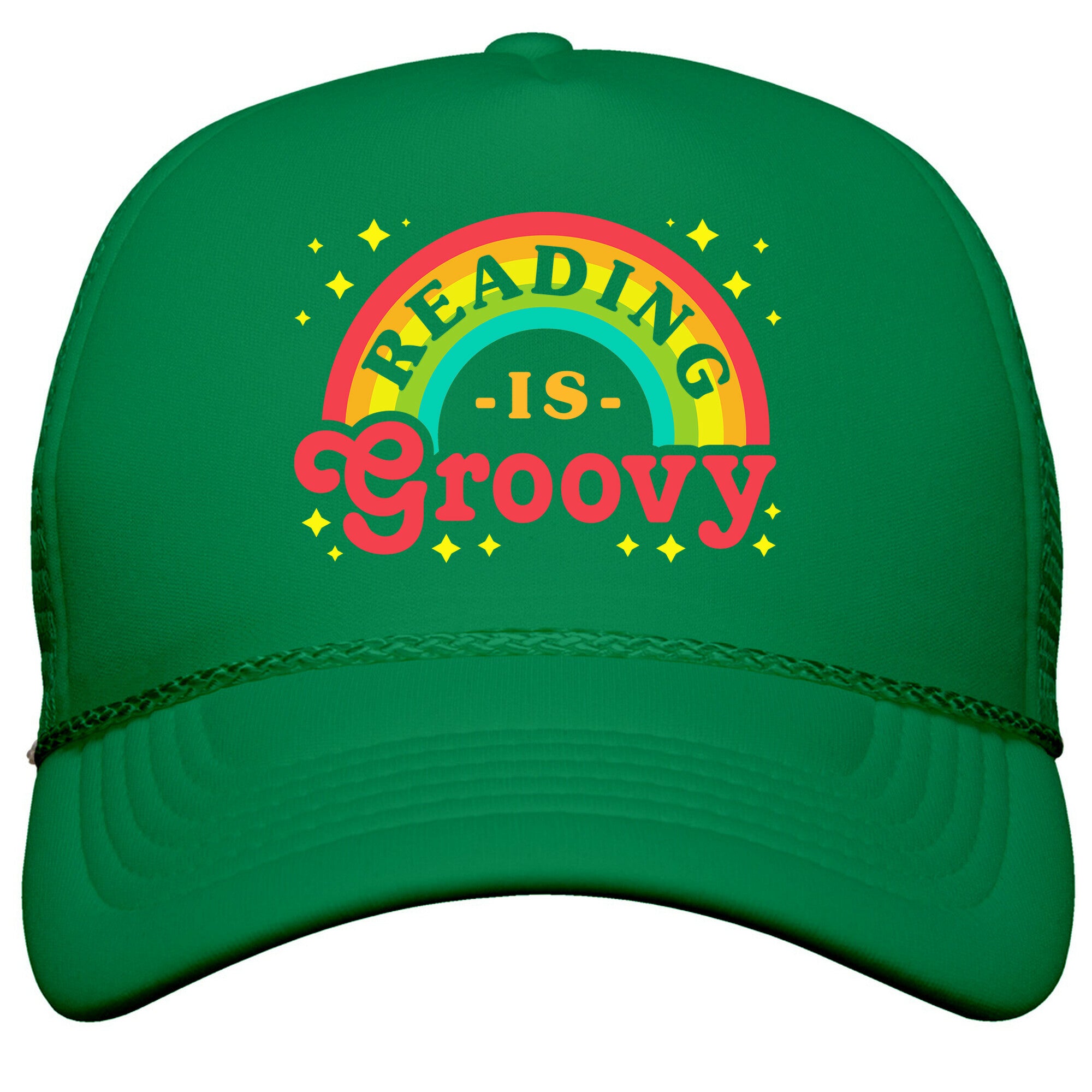 Reading is Groovy Snapback Trucker Hat