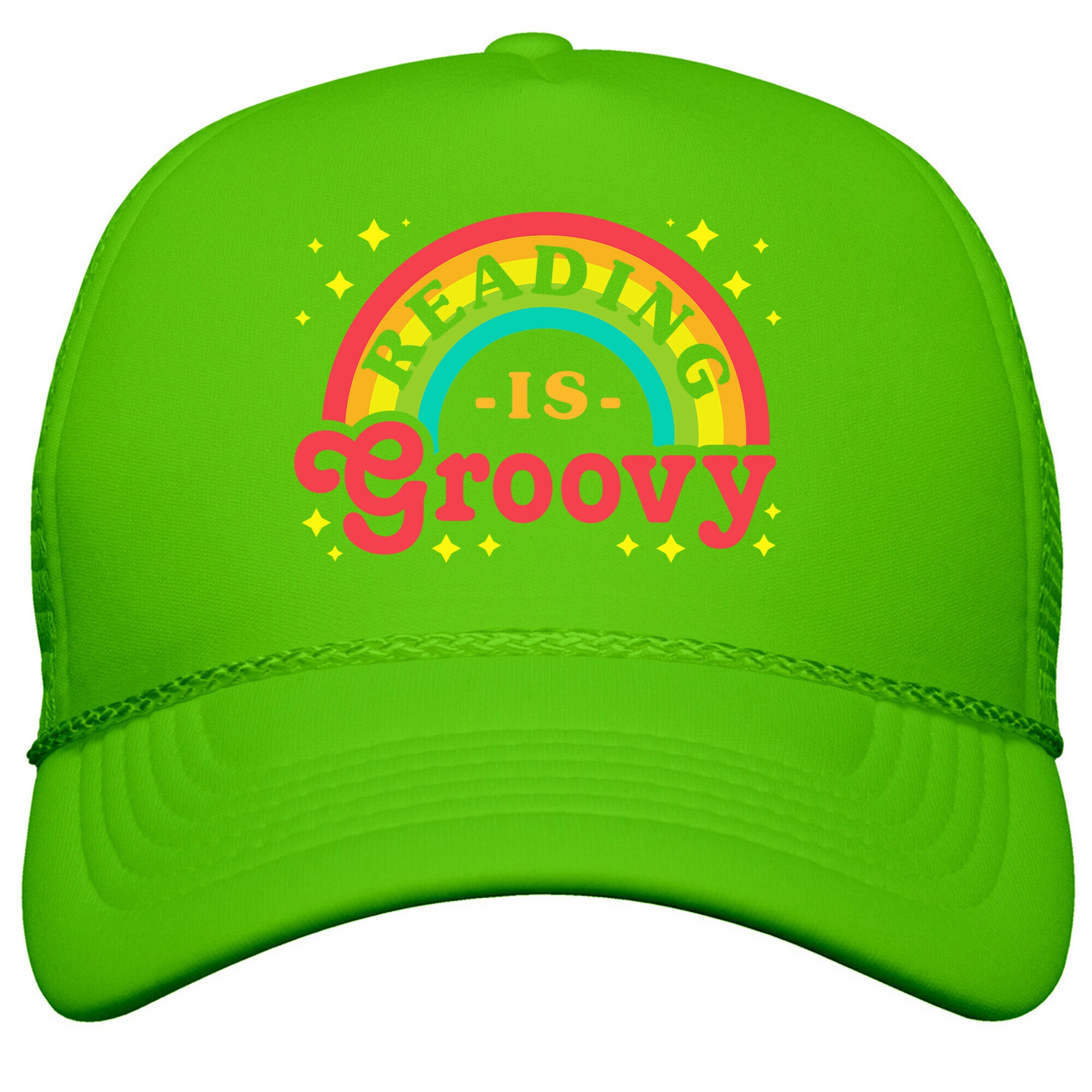 Reading is Groovy Snapback Trucker Hat