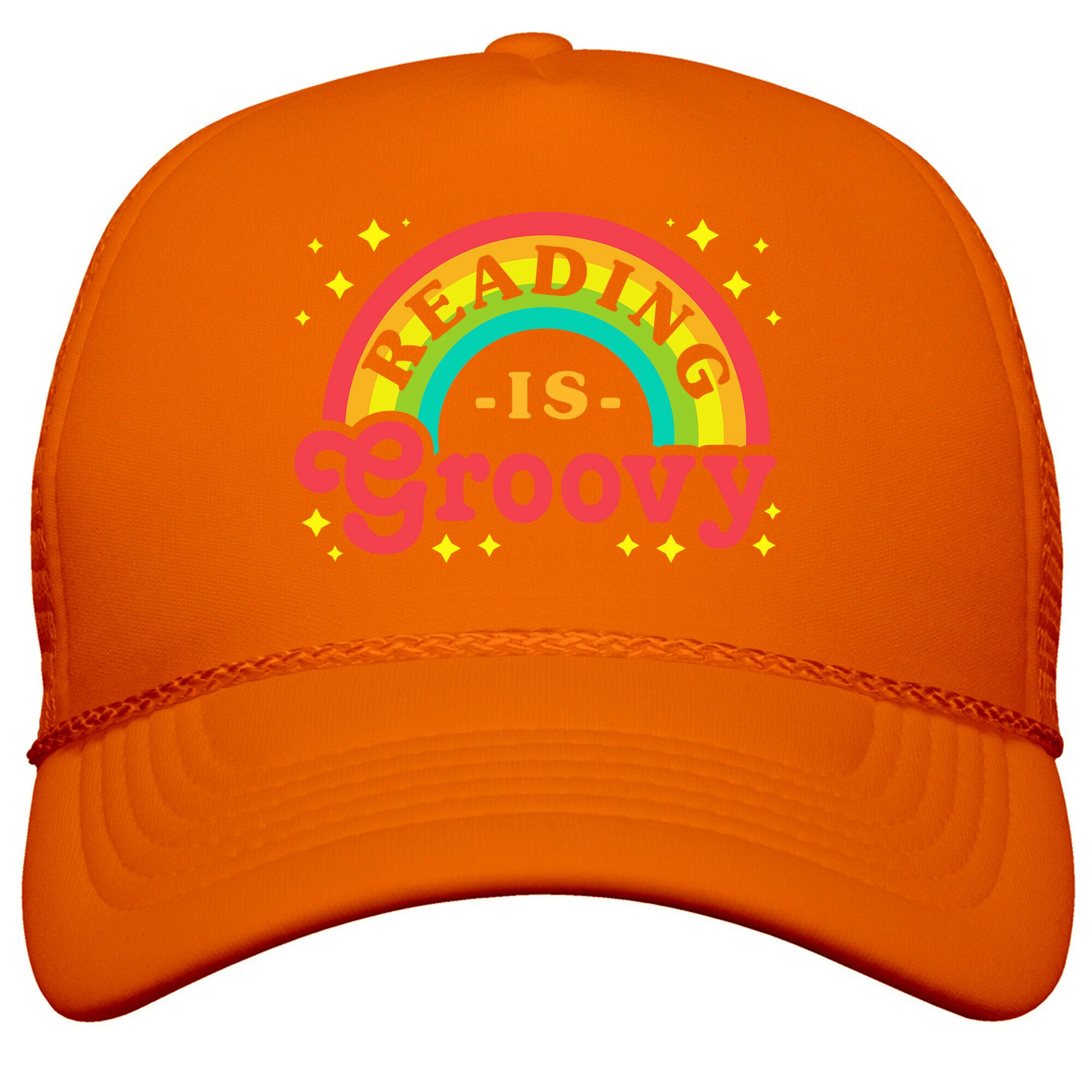 Reading is Groovy Snapback Trucker Hat
