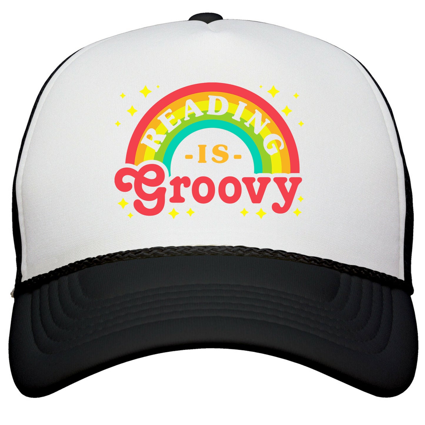 Reading is Groovy Snapback Trucker Hat