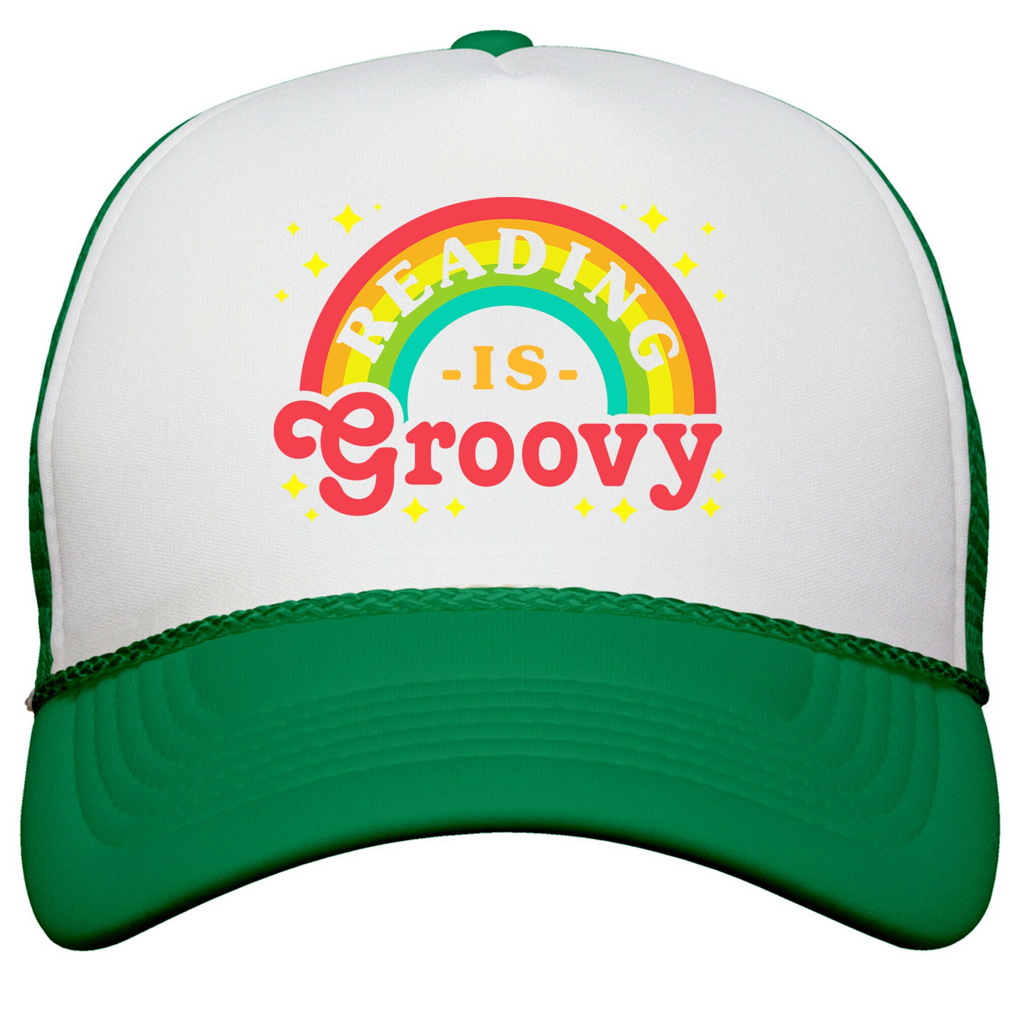 Reading is Groovy Snapback Trucker Hat