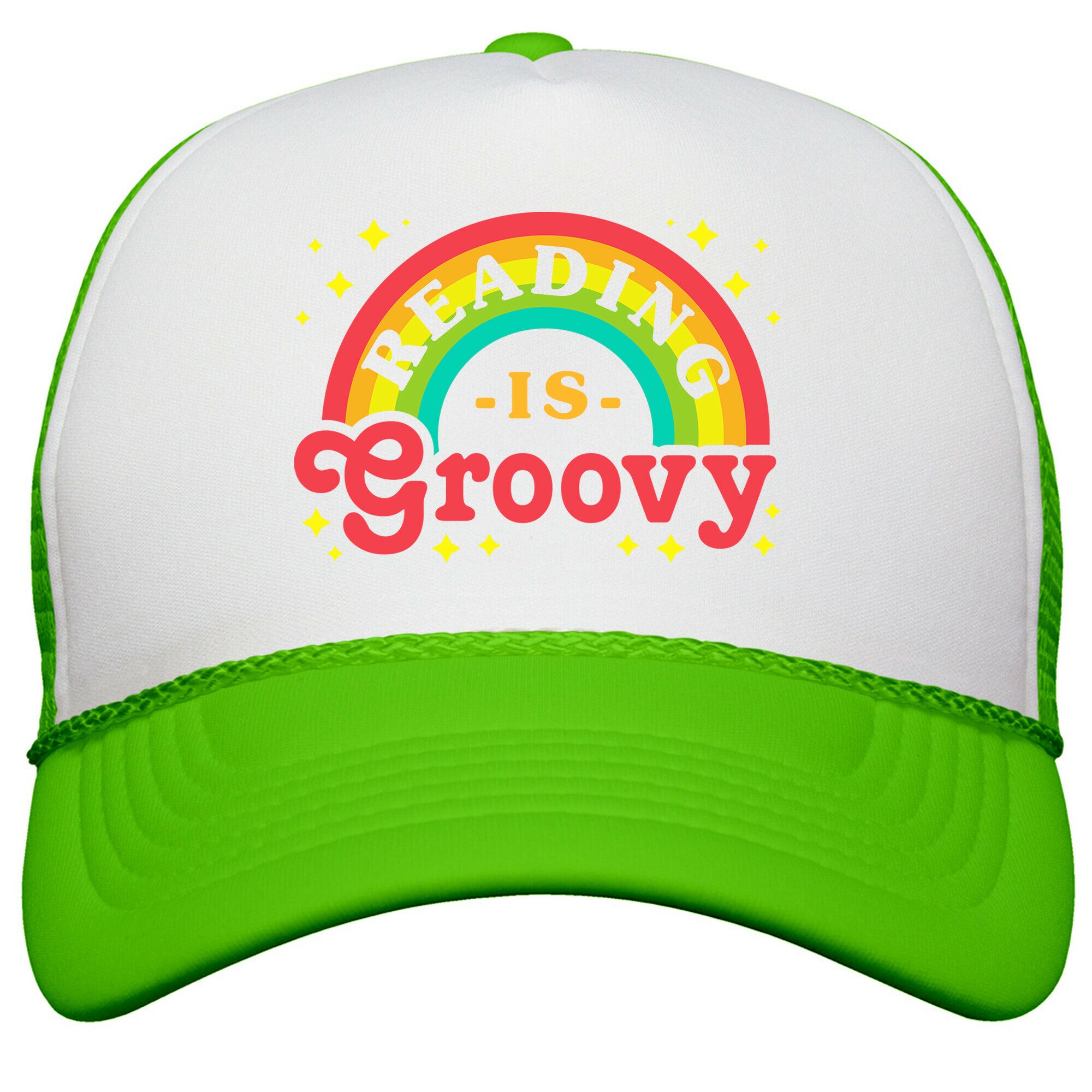 Reading is Groovy Snapback Trucker Hat