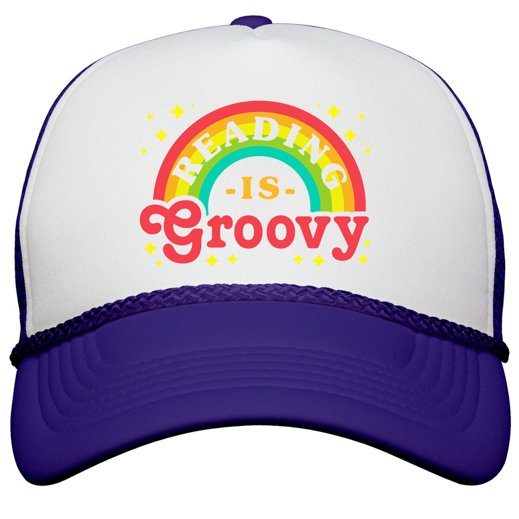 Reading is Groovy Snapback Trucker Hat