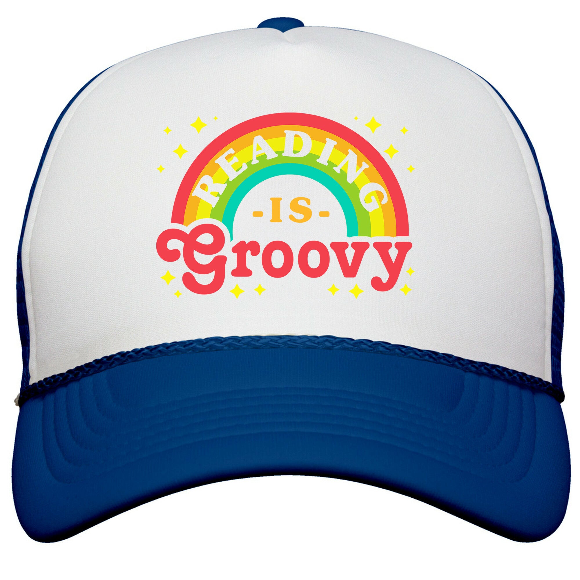 Reading is Groovy Snapback Trucker Hat