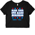 Mind Your Own Damn Business Harris Walz Graphic Baby Tee