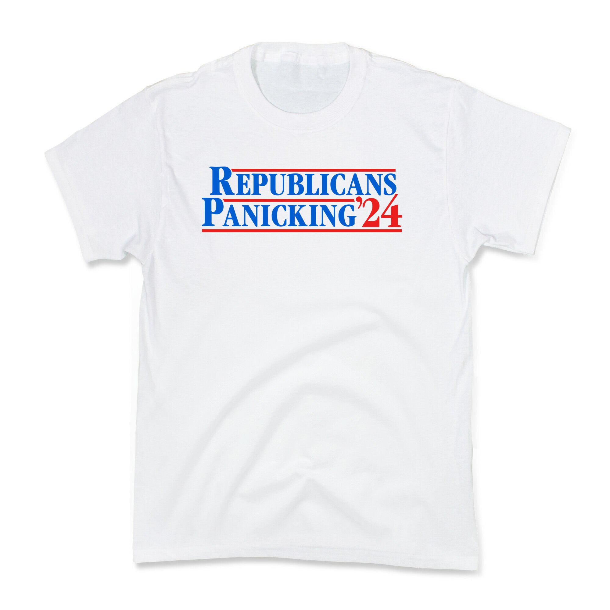 Republicans Panicking 2024 Kids Tee