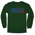 Republicans Panicking 2024 Longsleeve Tee