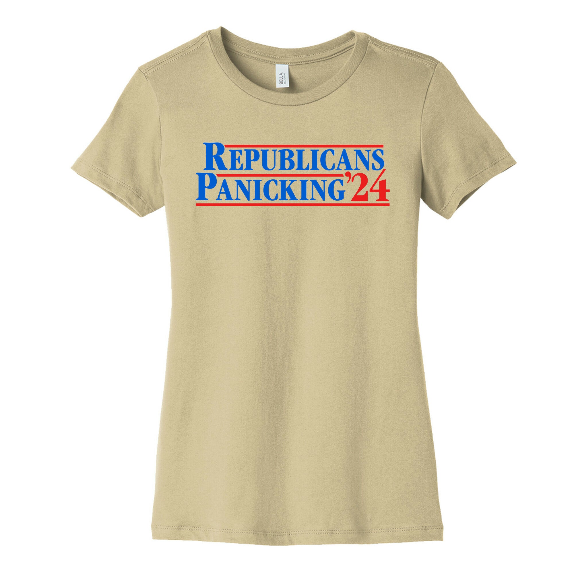 Republicans Panicking 2024 Womens Cotton Tee