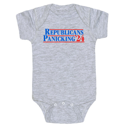 Republicans Panicking 2024 Baby One-Piece
