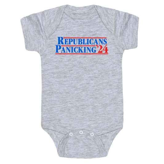 Republicans Panicking 2024 Baby One-Piece