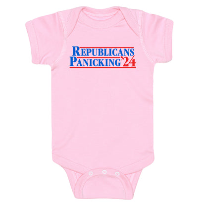 Republicans Panicking 2024 Baby One-Piece