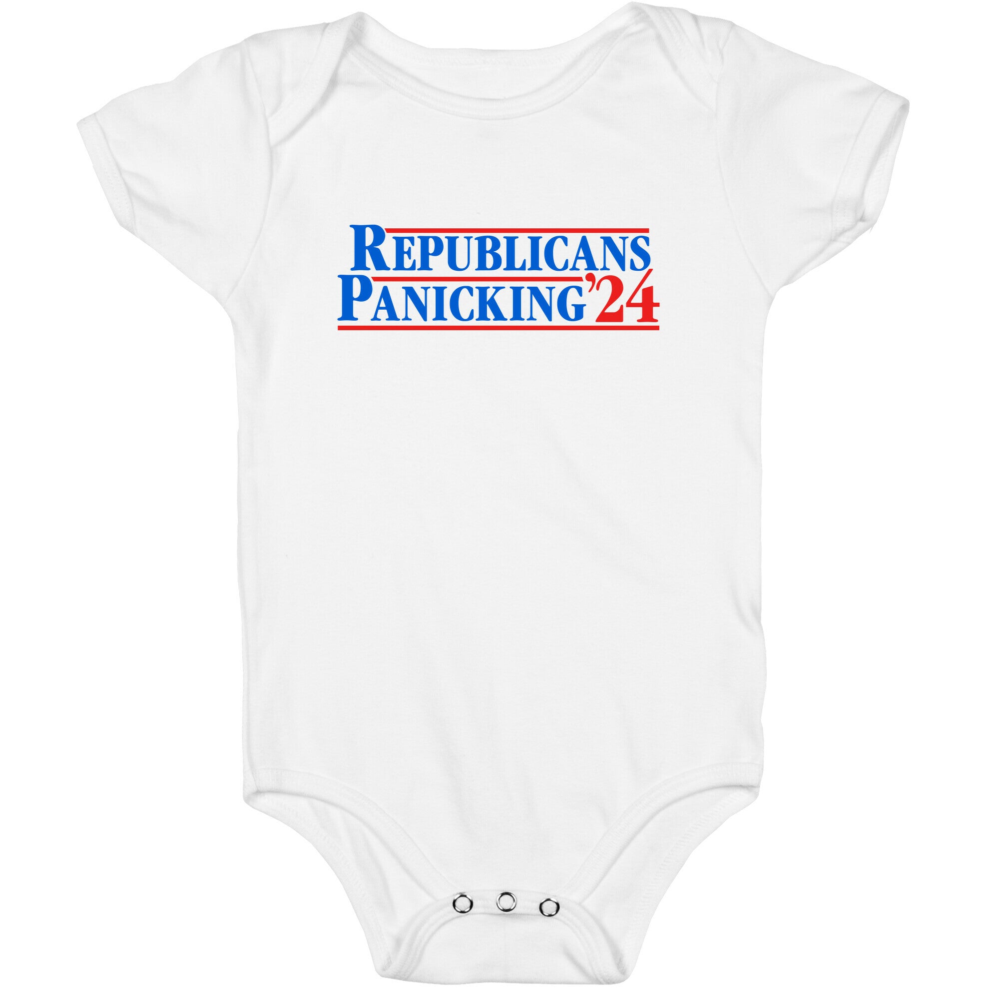 Republicans Panicking 2024 Baby One-Piece