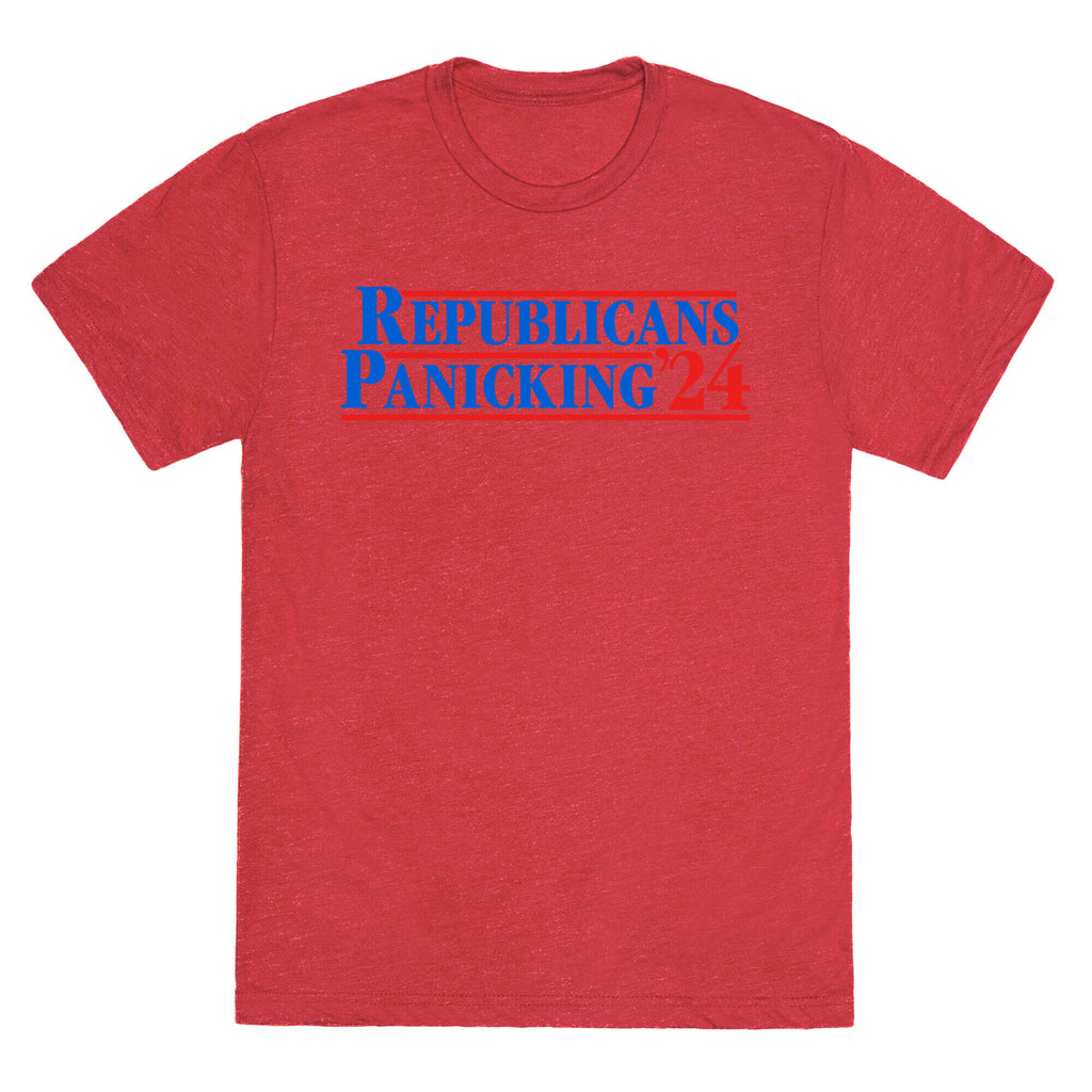 Republicans Panicking 2024 Unisex Triblend Tee