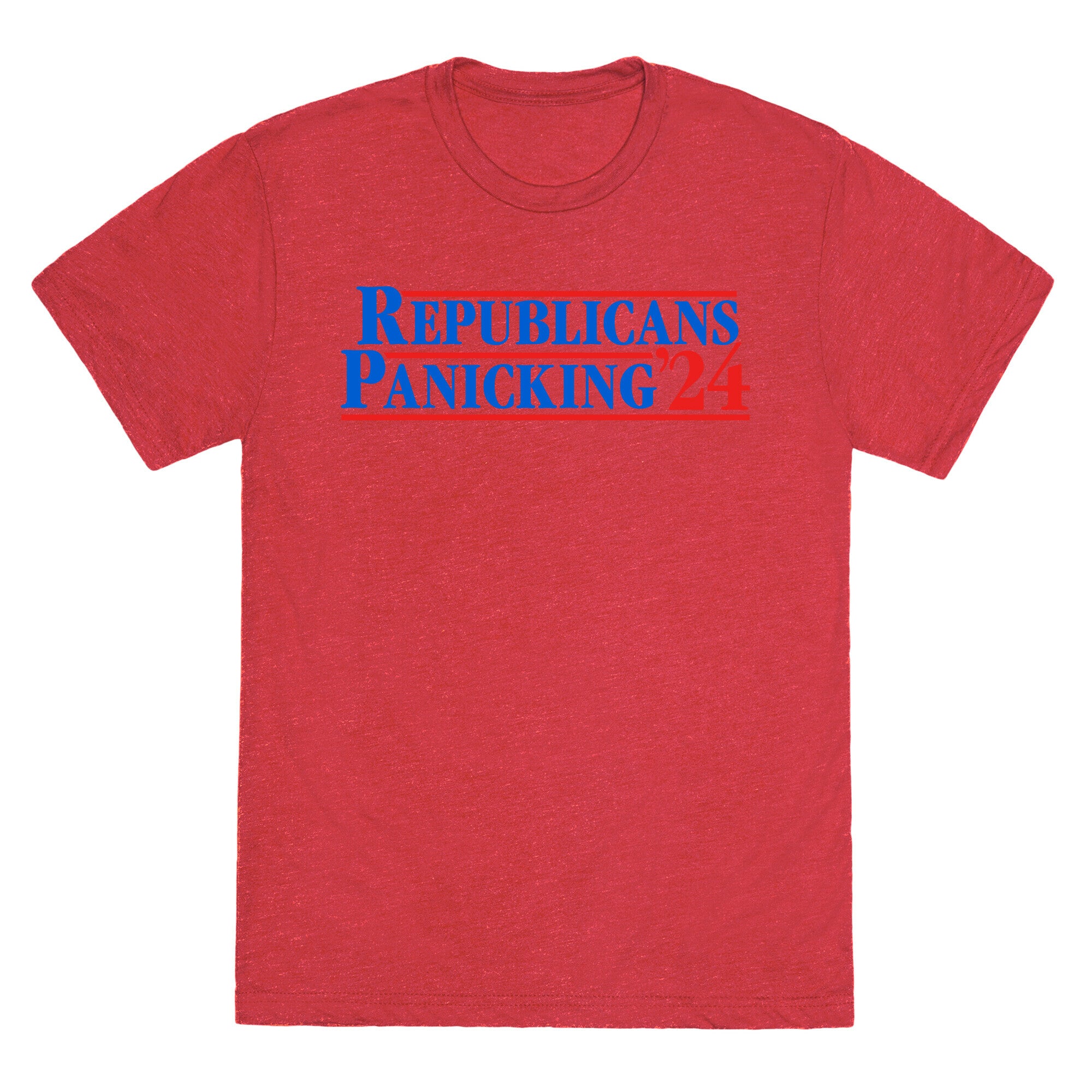 Republicans Panicking 2024 Unisex Triblend Tee