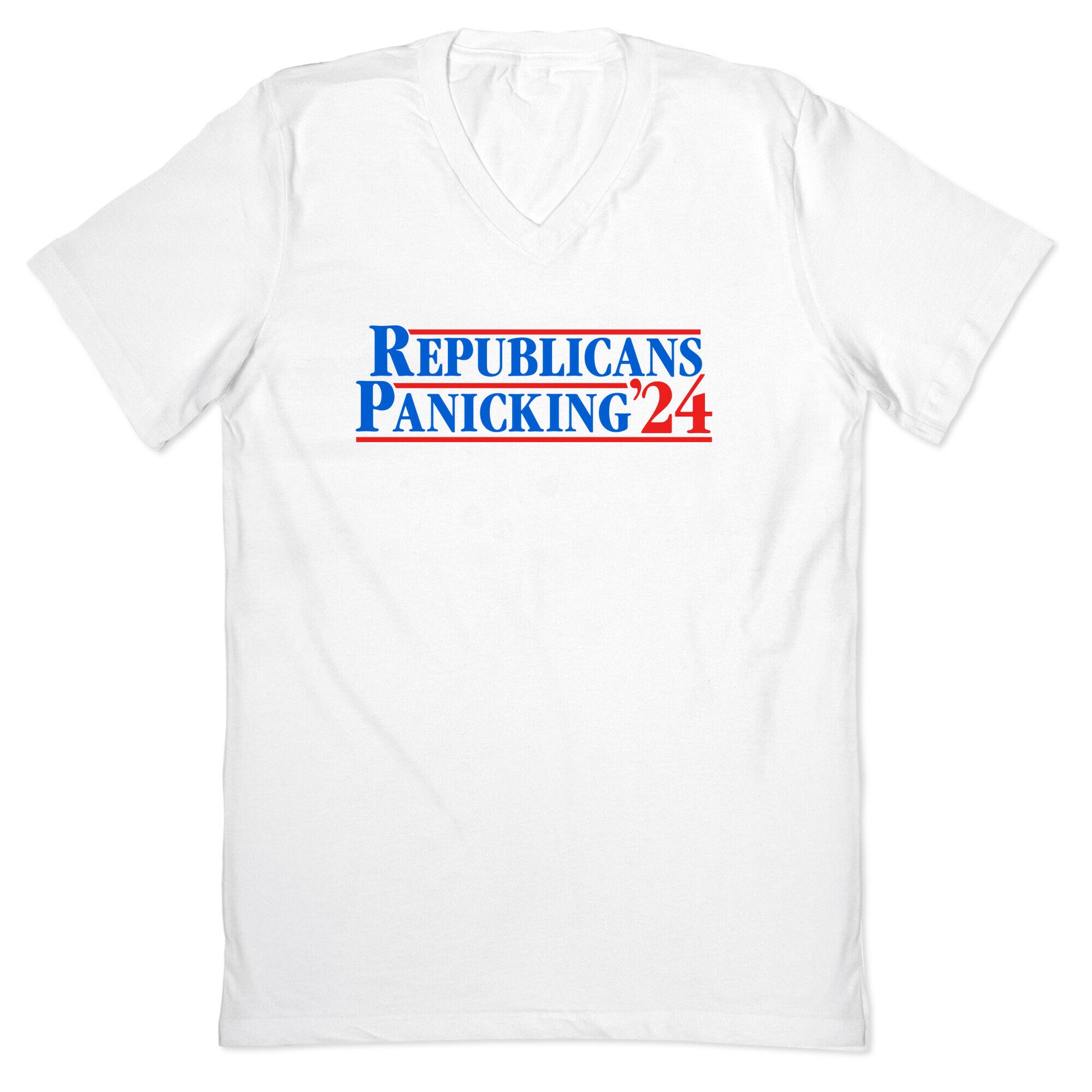 Republicans Panicking 2024 V-Neck