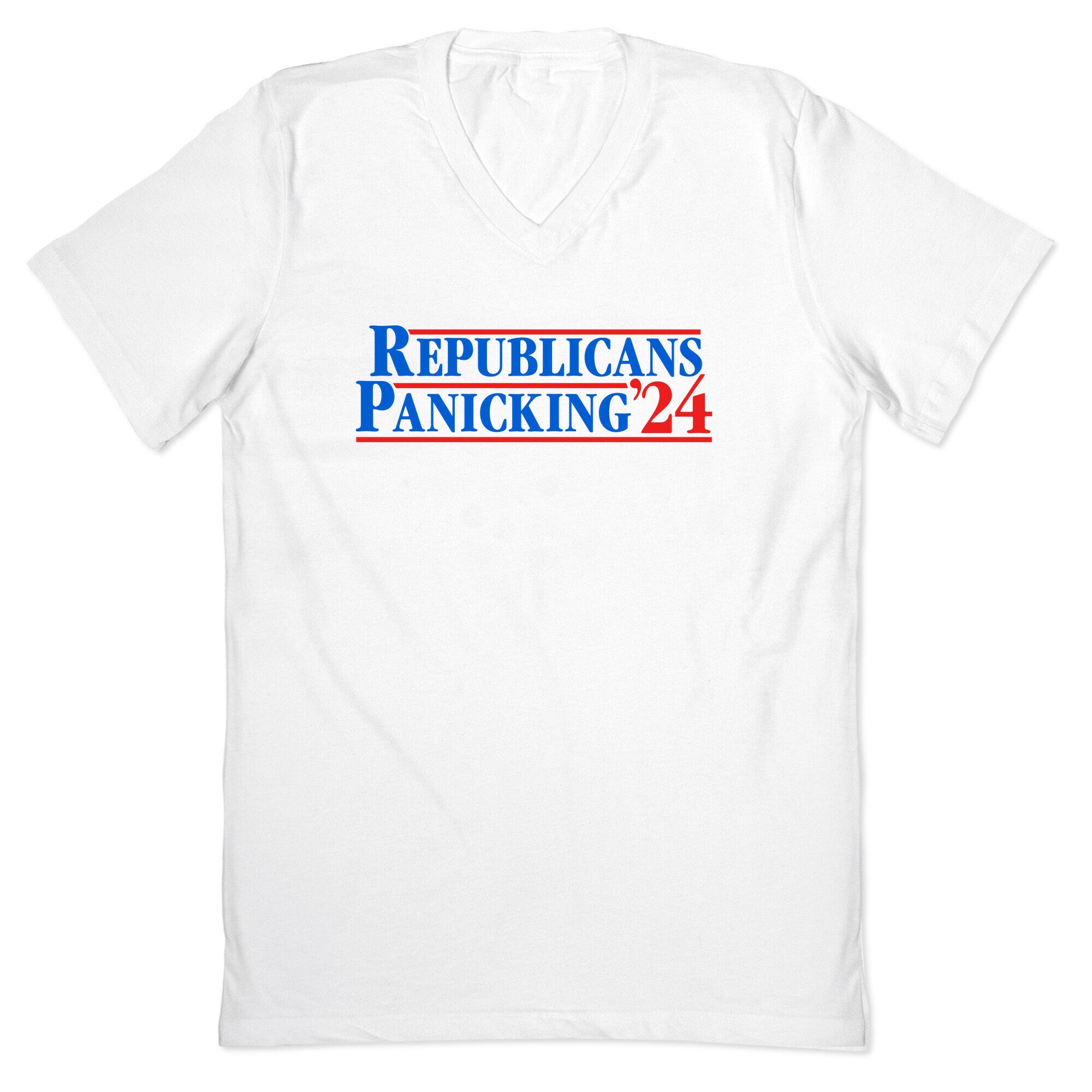 Republicans Panicking 2024 V-Neck