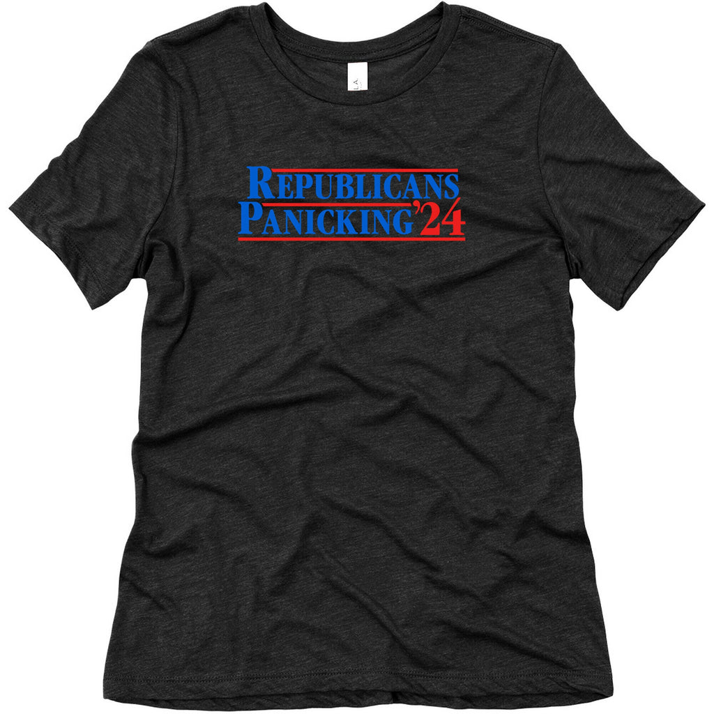 Republicans Panicking 2024 Womens Triblend Tee