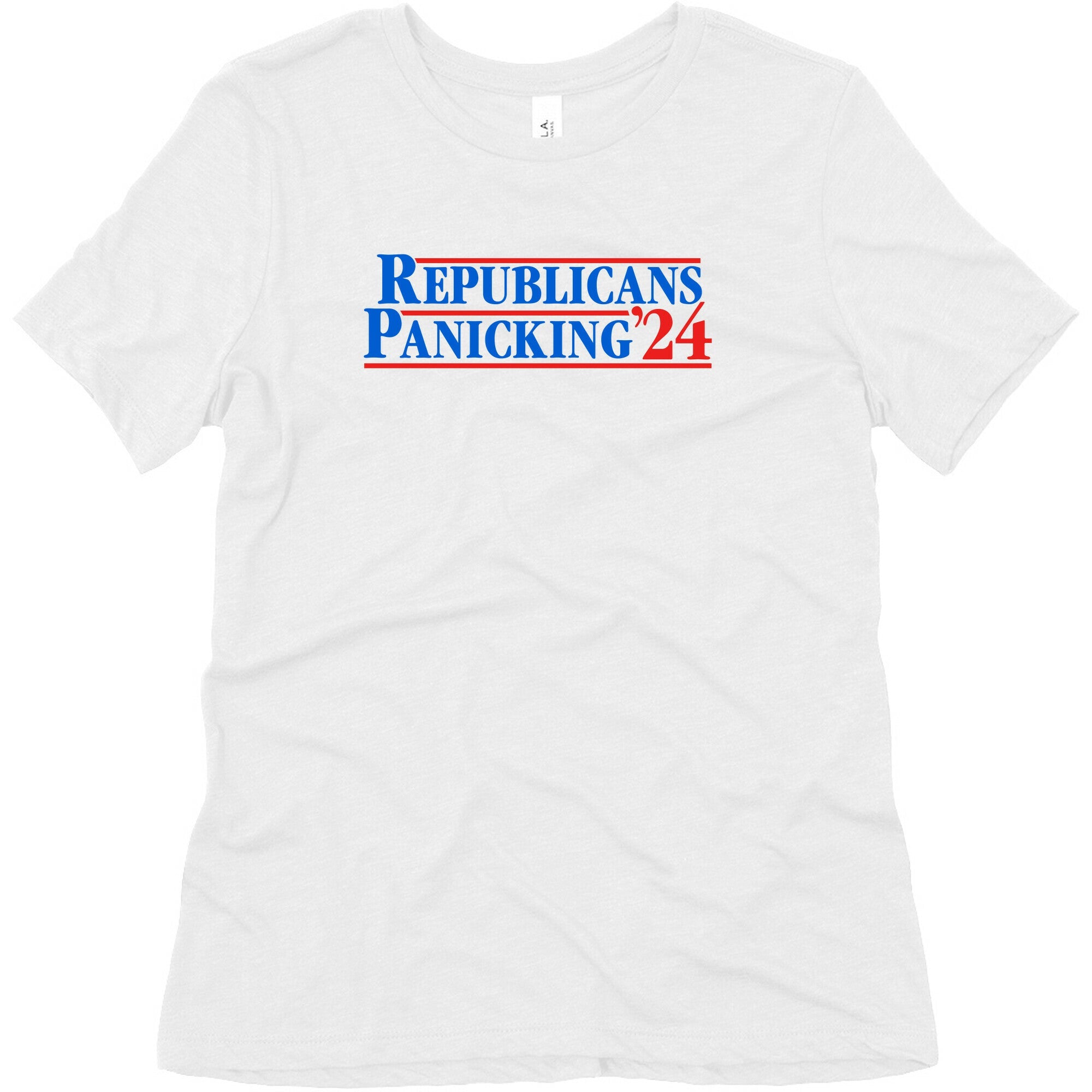 Republicans Panicking 2024 Womens Triblend Tee