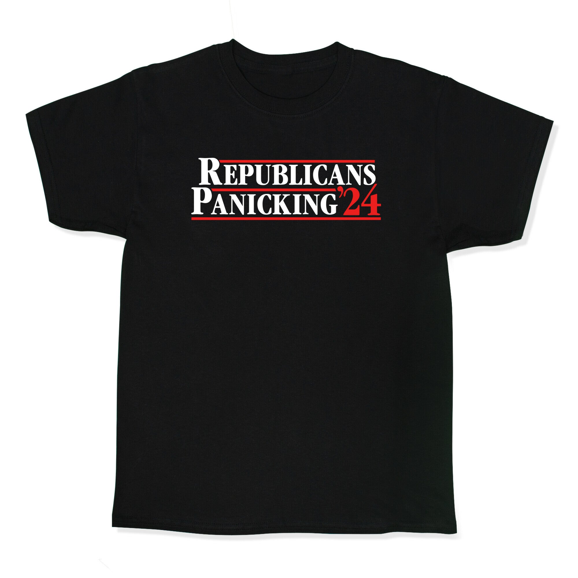 Republicans Panicking 2024 Kids Tee