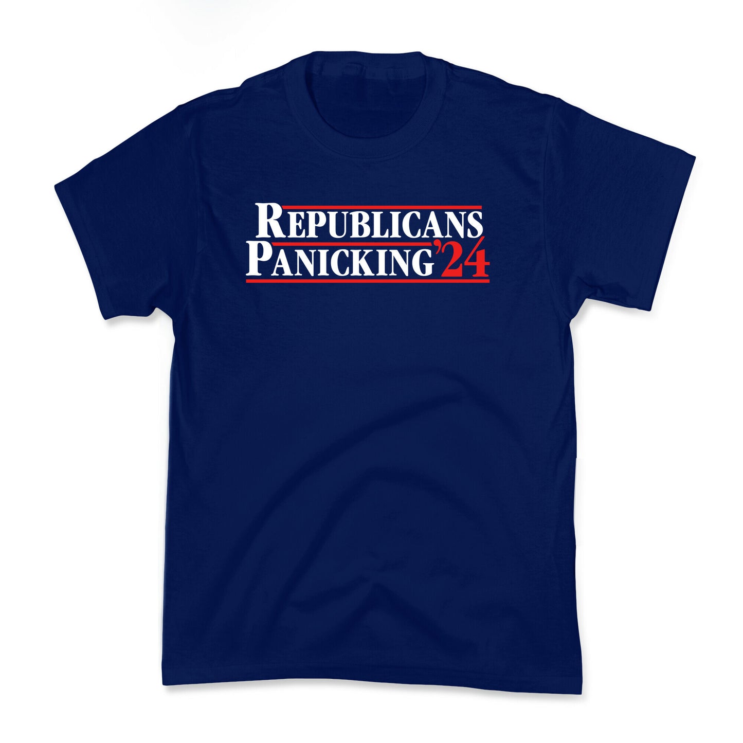 Republicans Panicking 2024 Kids Tee