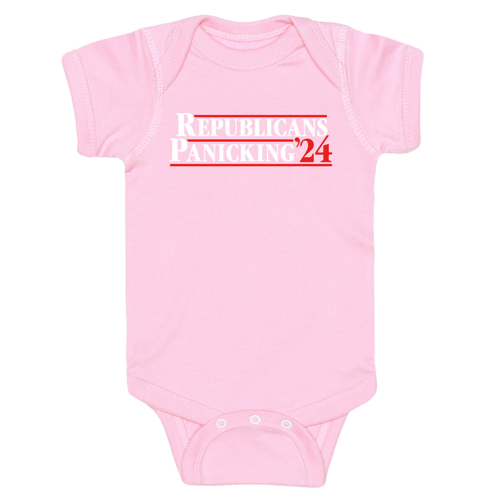 Republicans Panicking 2024 Baby One-Piece