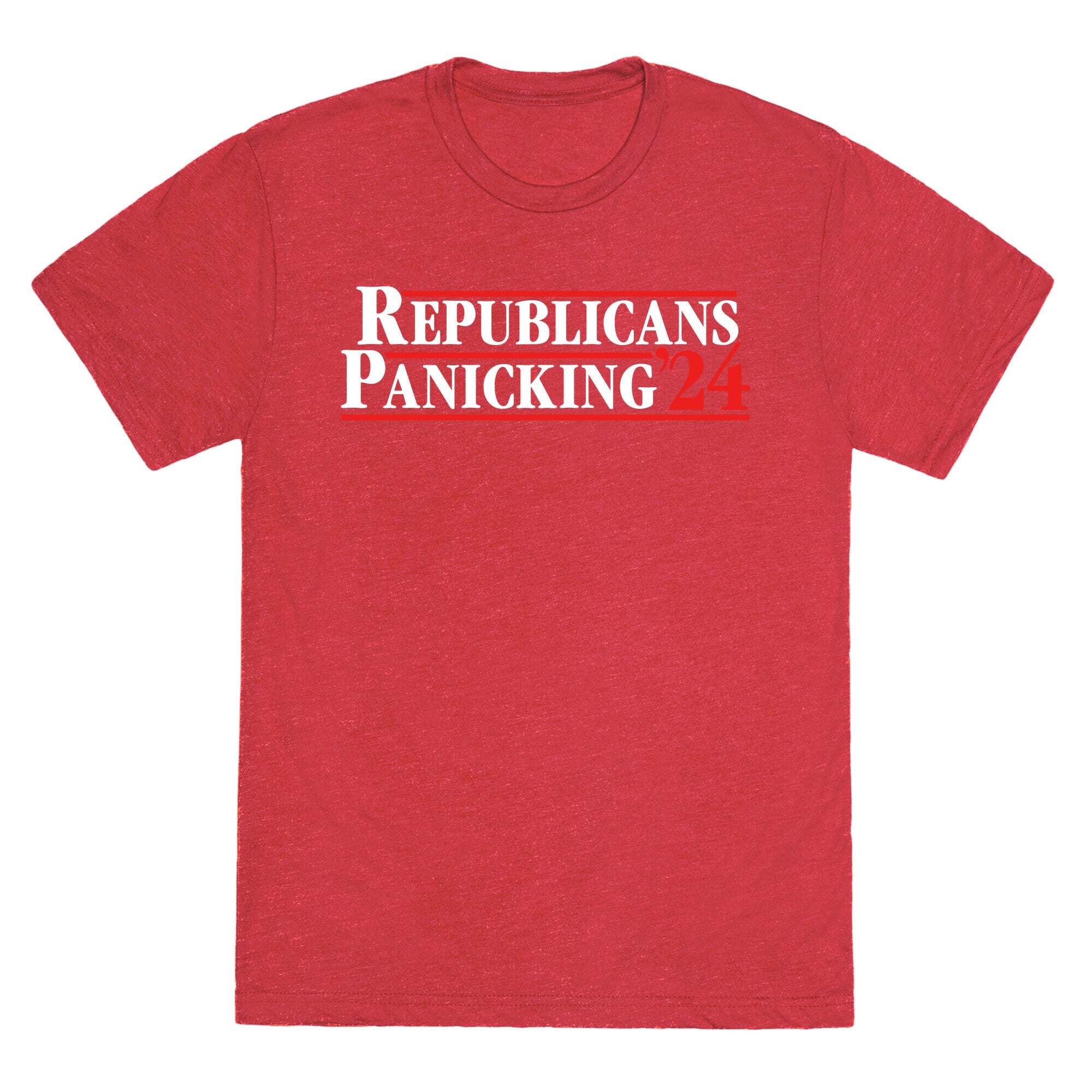 Republicans Panicking 2024 Unisex Triblend Tee
