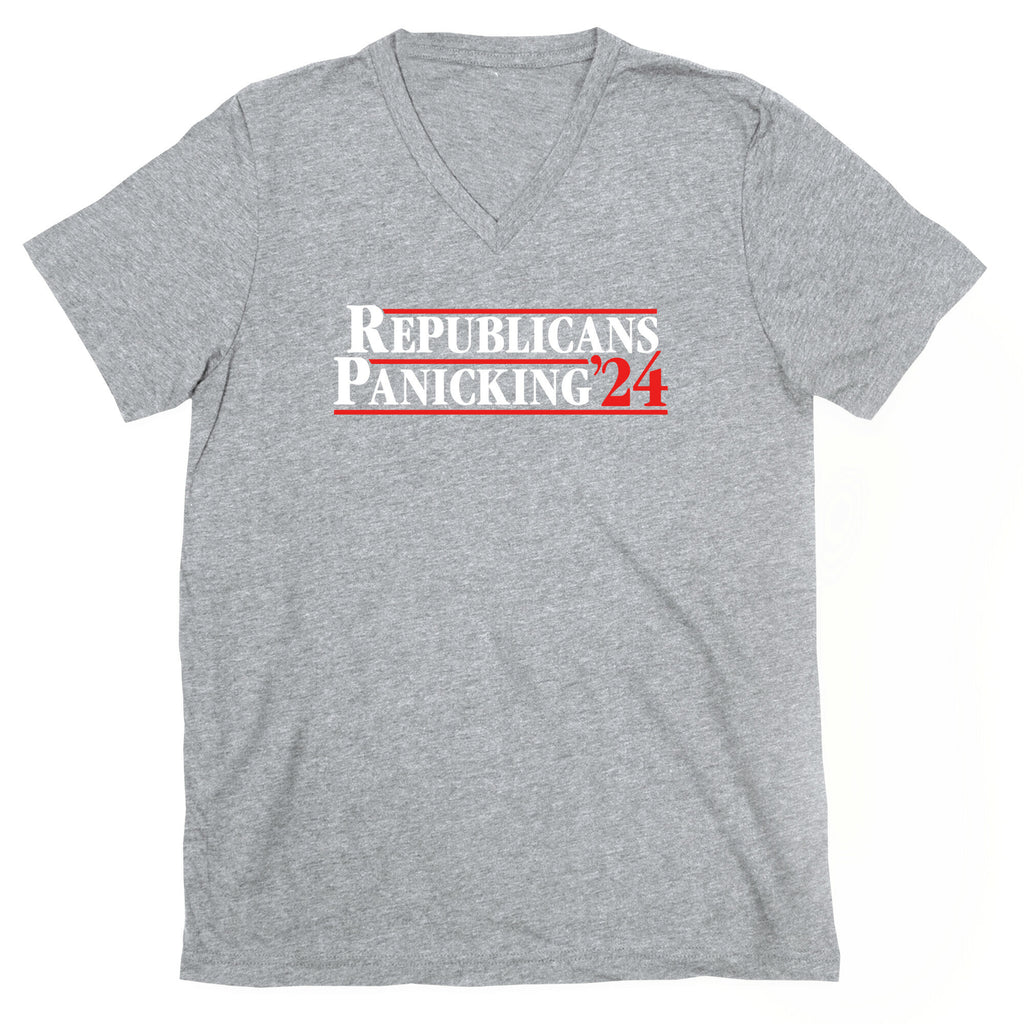 Republicans Panicking 2024 V-Neck