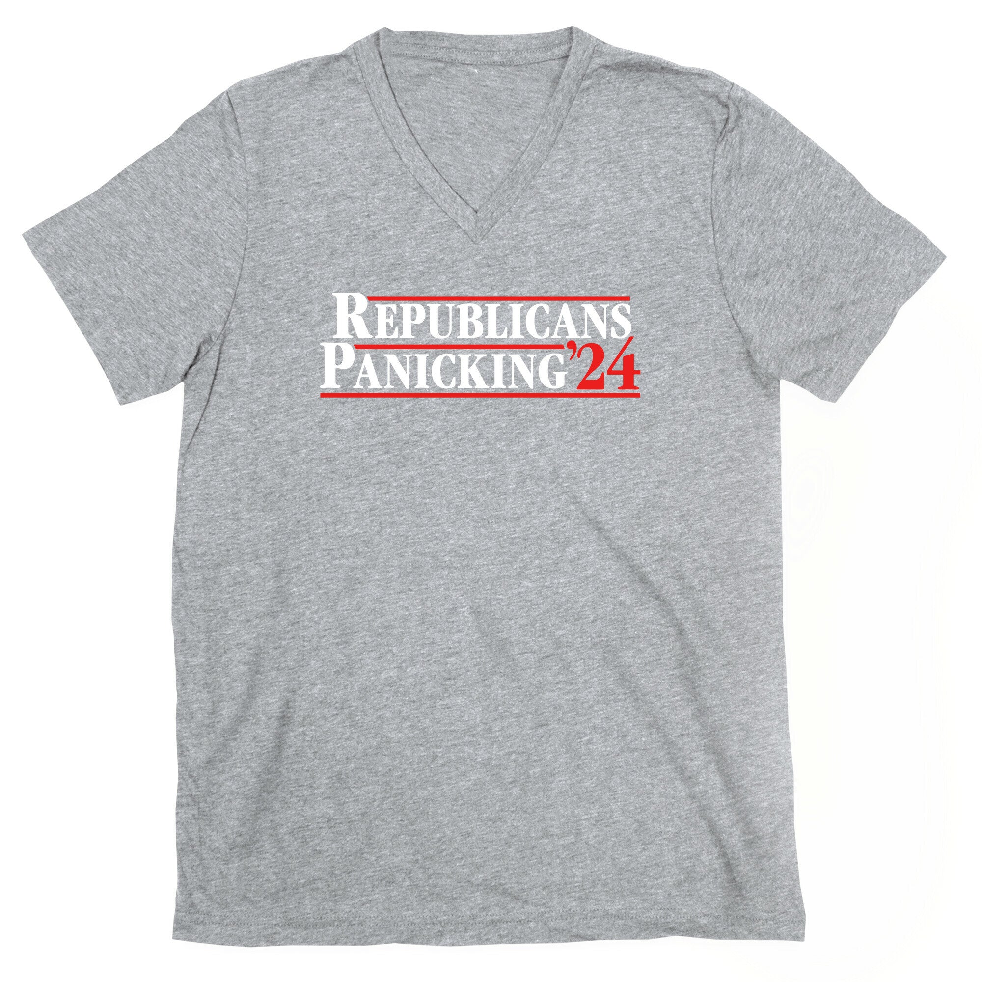Republicans Panicking 2024 V-Neck