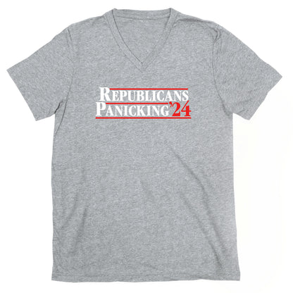 Republicans Panicking 2024 V-Neck