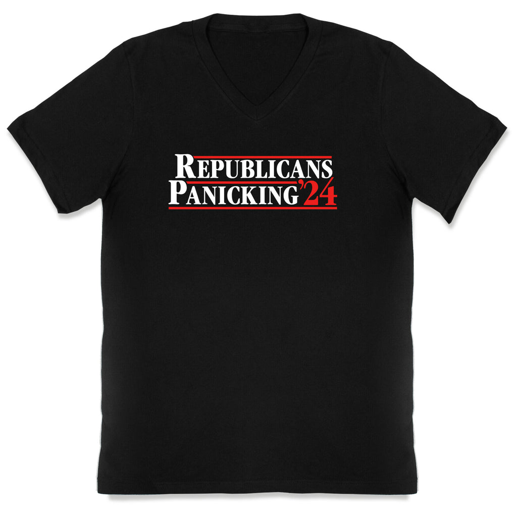 Republicans Panicking 2024 V-Neck