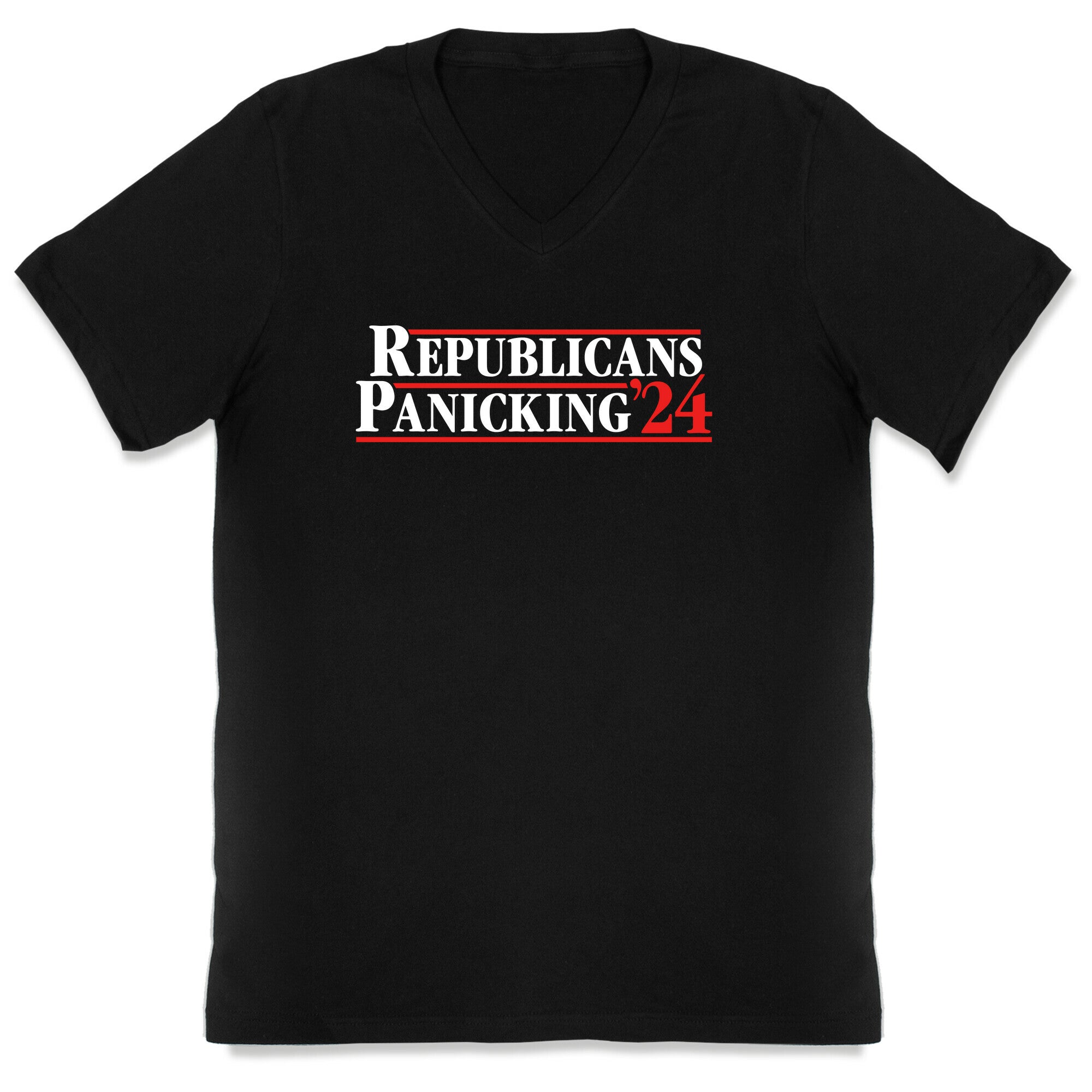 Republicans Panicking 2024 V-Neck