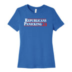 Republicans Panicking 2024 Womens Cotton Tee