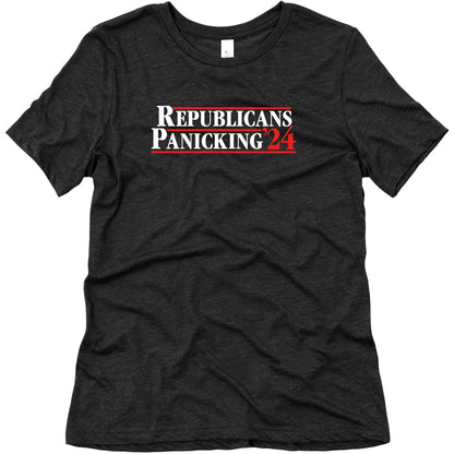 Republicans Panicking 2024 Womens Triblend Tee