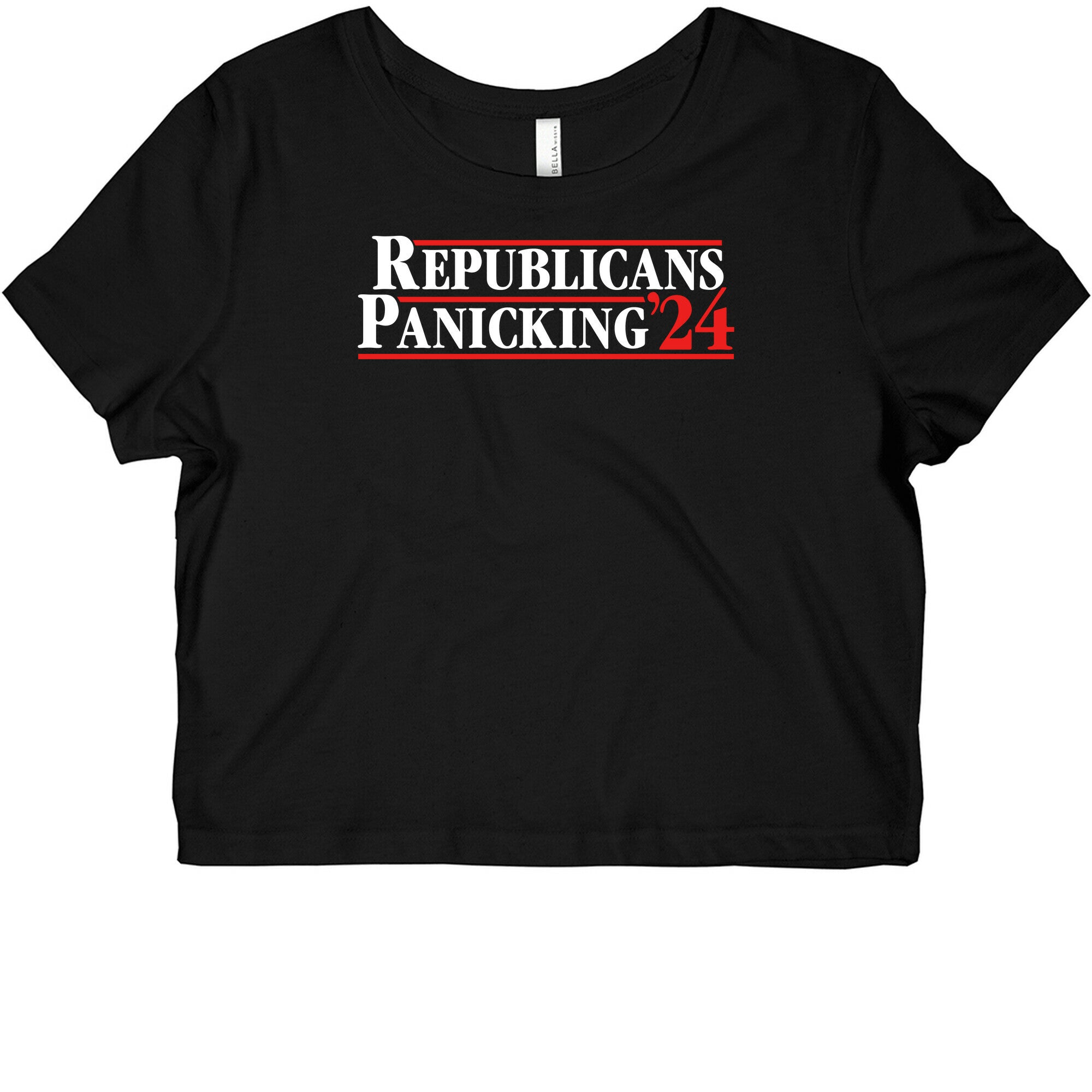 Republicans Panicking 2024 Graphic Baby Tee