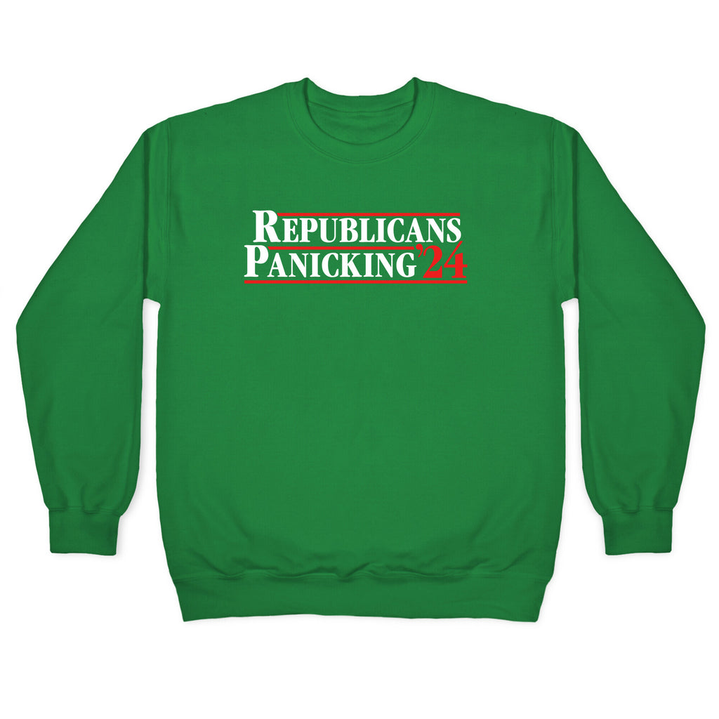 Republicans Panicking 2024 Crewneck Sweatshirt