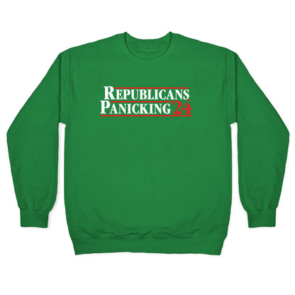 Republicans Panicking 2024 Crewneck Sweatshirt