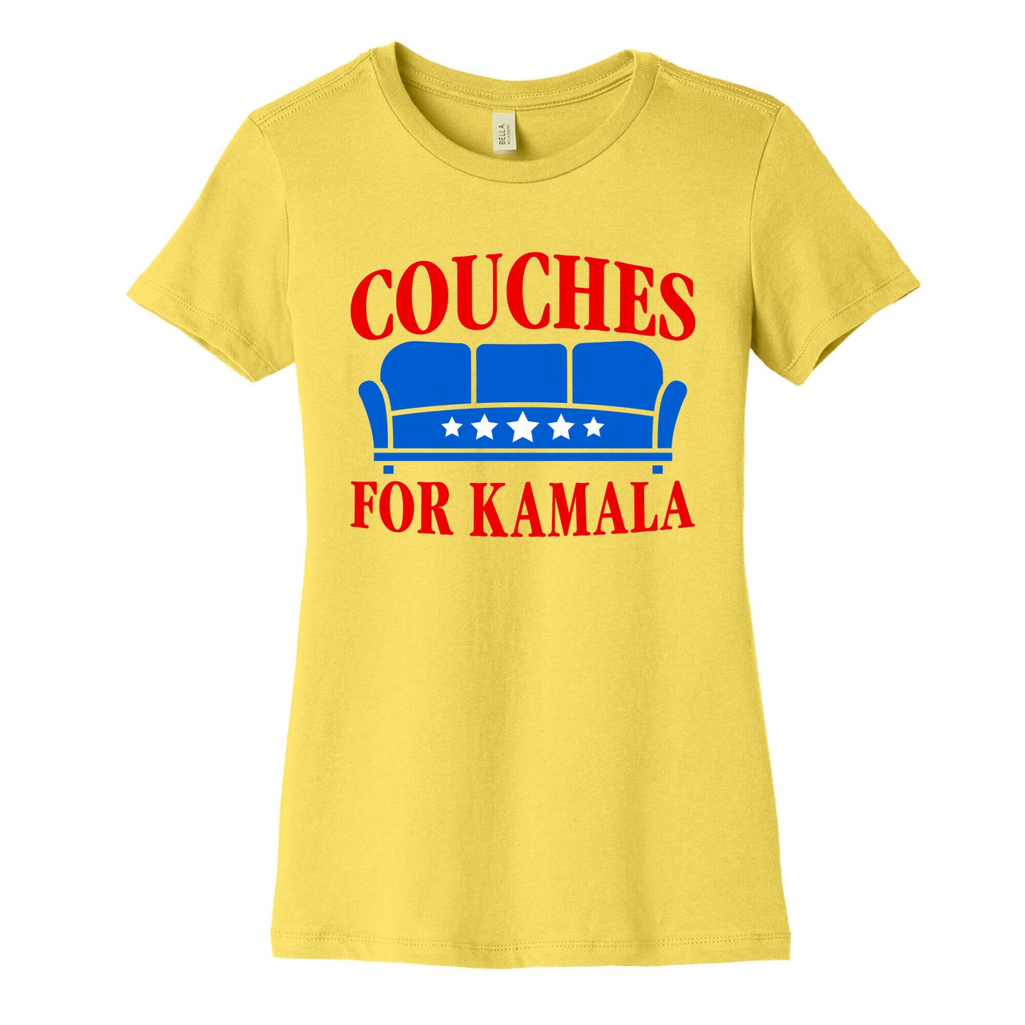 Couches For Kamala Womens Cotton Tee