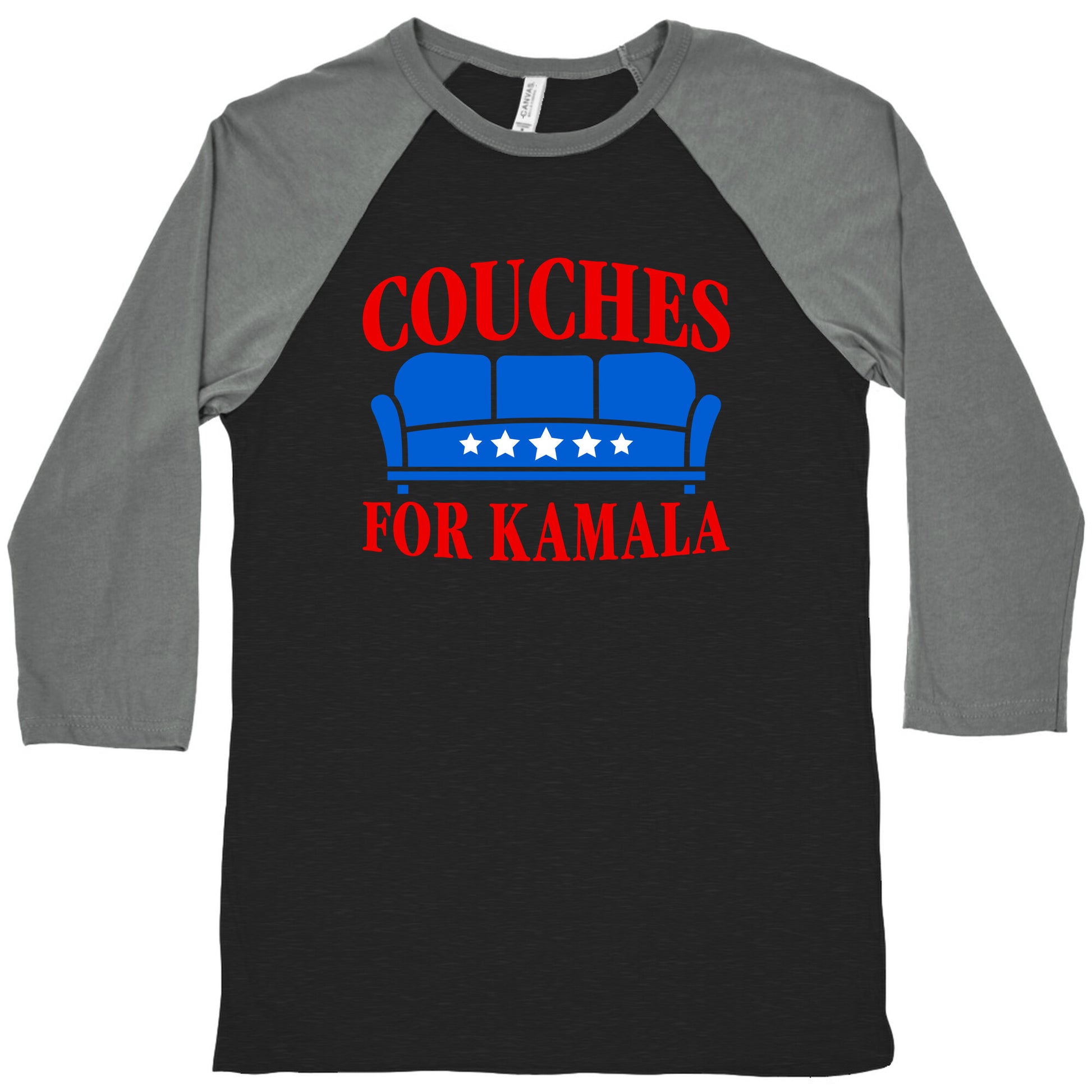 Couches For Kamala Baseball Tee