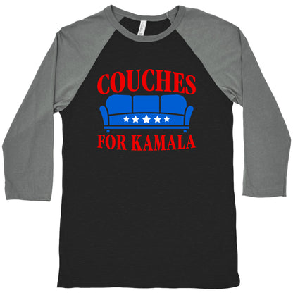 Couches For Kamala Baseball Tee