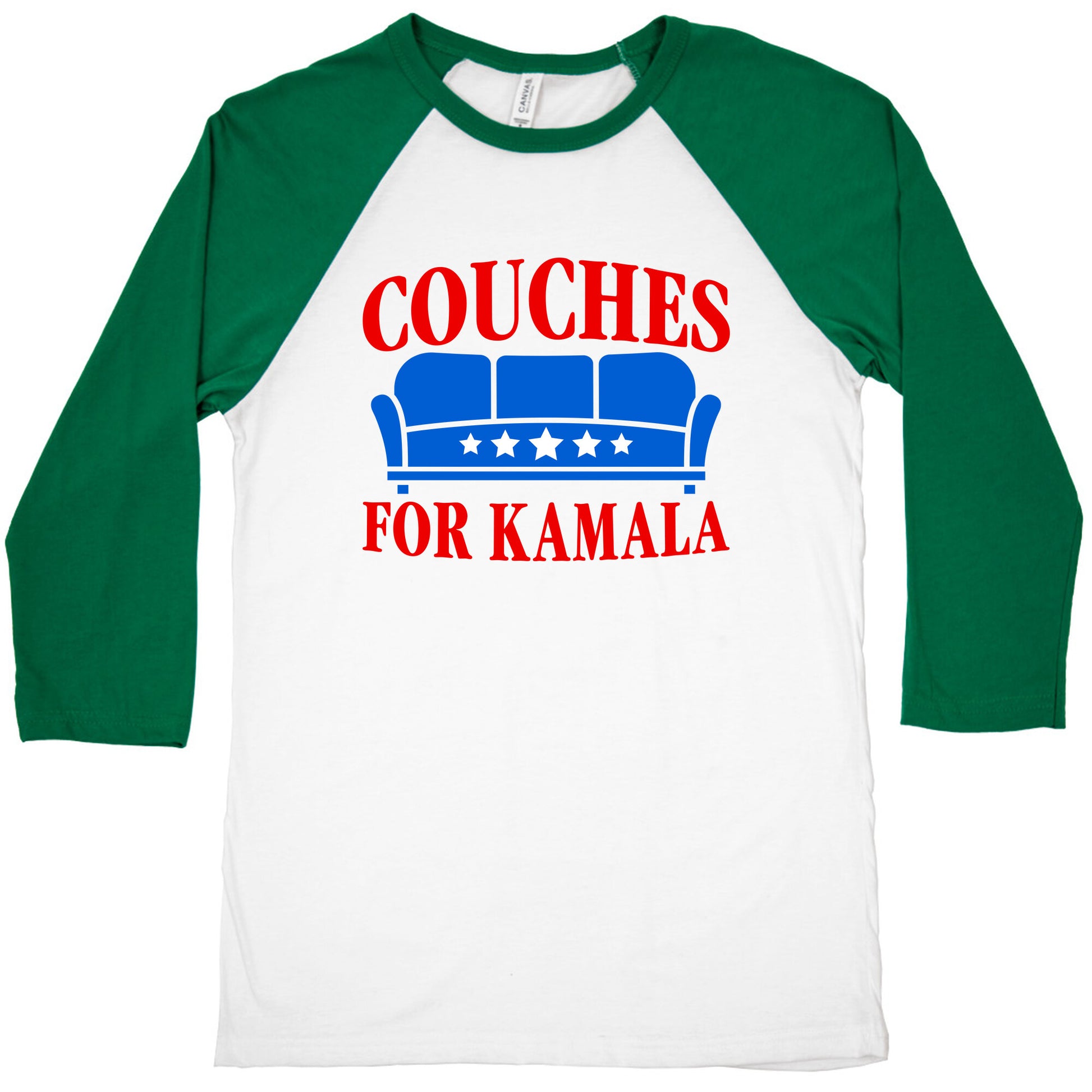 Couches For Kamala Baseball Tee