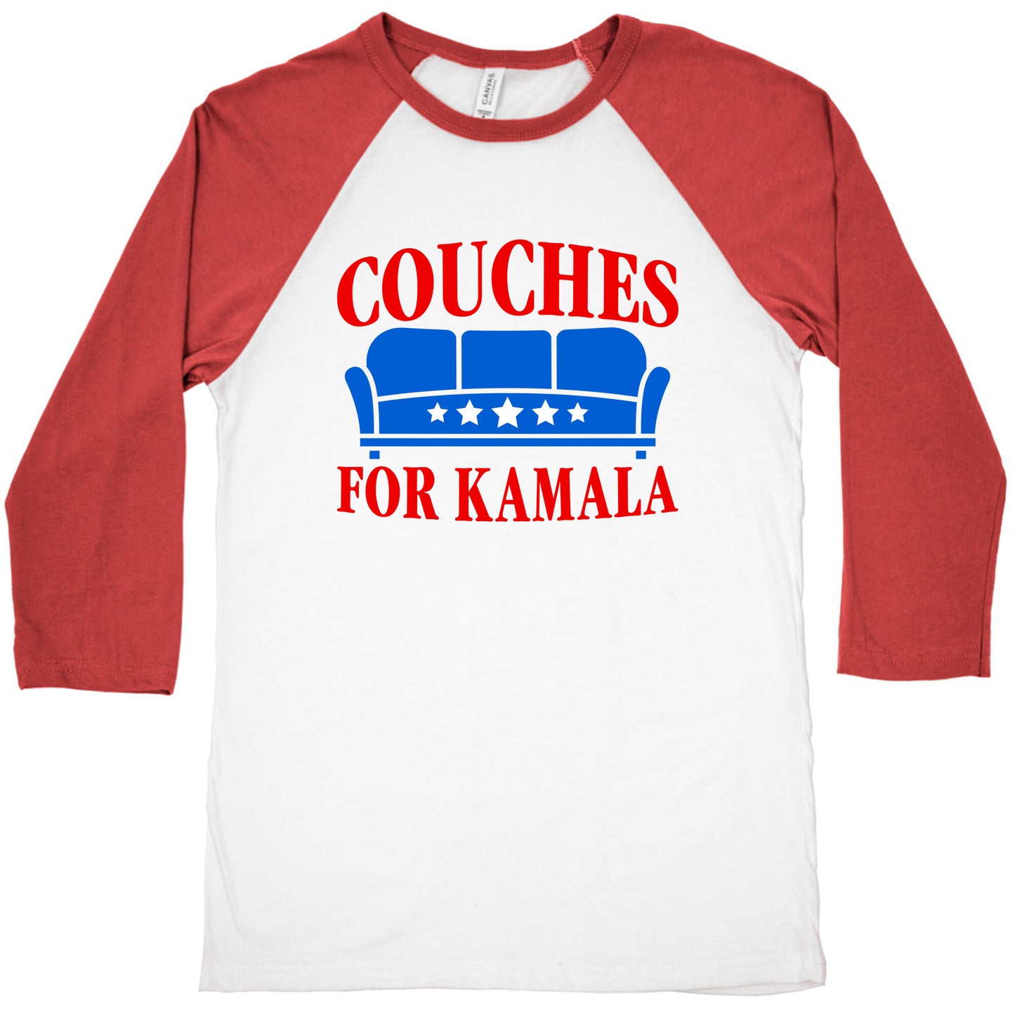 Couches For Kamala Baseball Tee