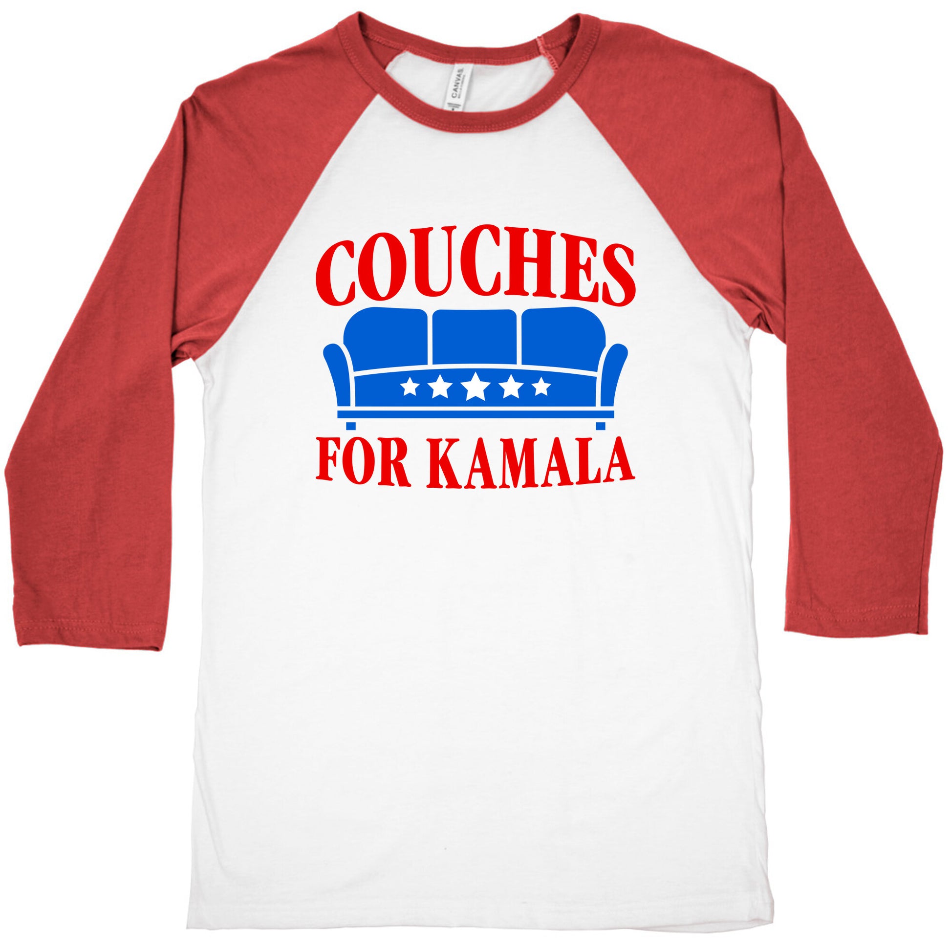 Couches For Kamala Baseball Tee