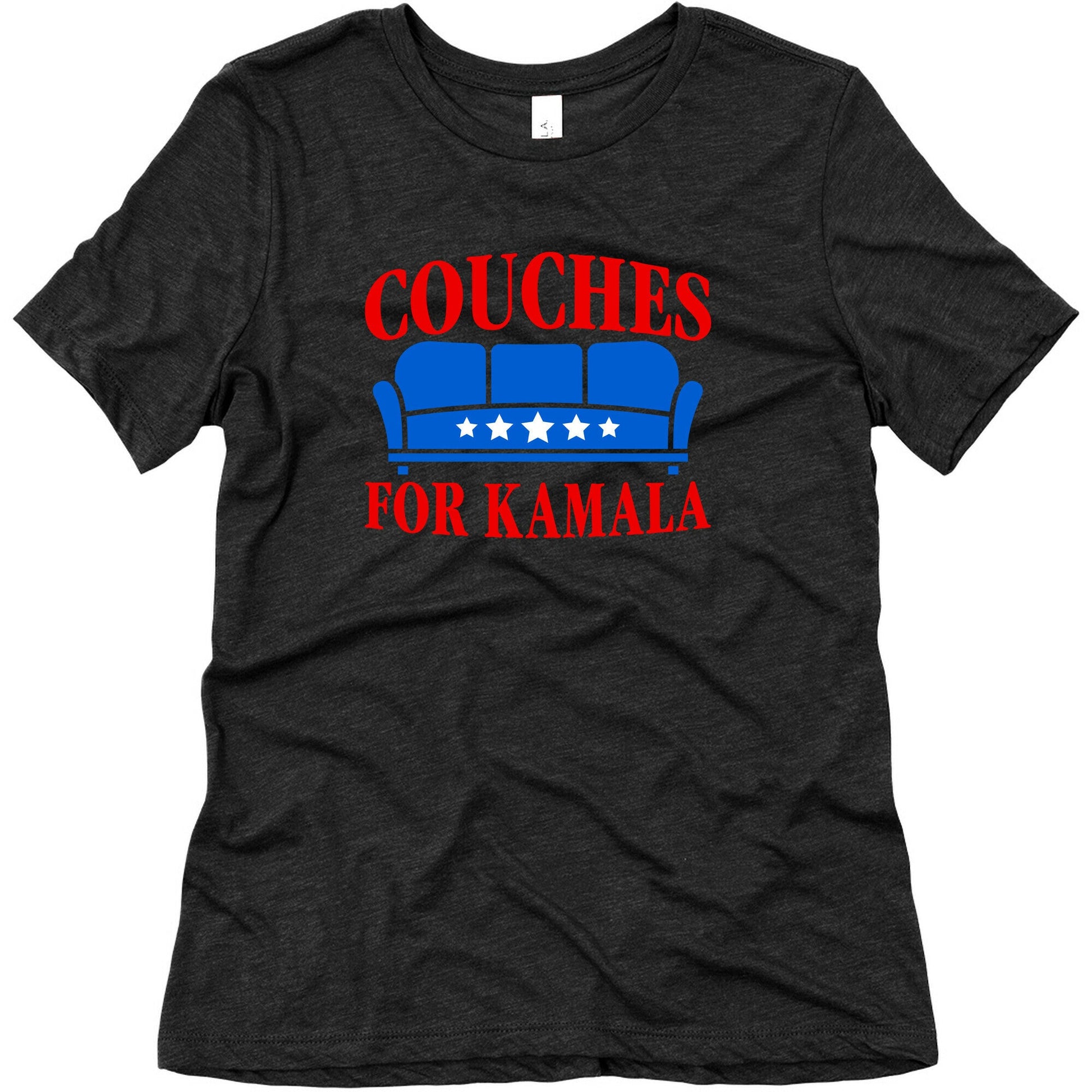 Couches For Kamala Womens Triblend Tee