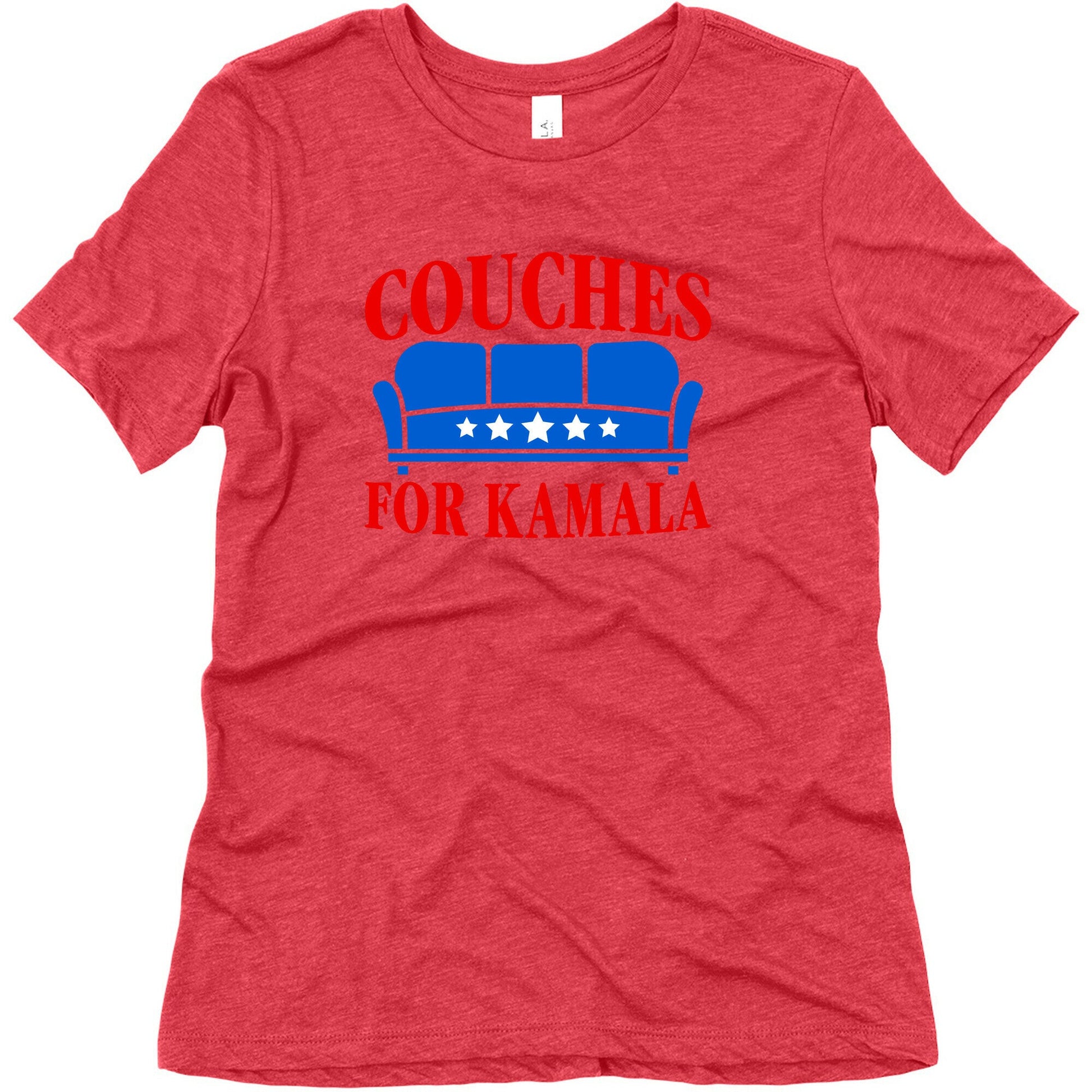 Couches For Kamala Womens Triblend Tee